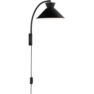 Nordlux Dial kinkiet 1x40W czarny 2213371003 - Lampy ścienne - miniaturka - grafika 1