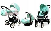 Wózki dziecięce - BabyLux White Lux 3w1 5903689797351 - miniaturka - grafika 1
