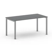 Stoły i stoliki do biura - B2B Partner Stół Square 1600 x 800 x 750 mm, antracyt - miniaturka - grafika 1