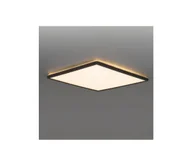 Lampy sufitowe - LED Plafon łazienkowy NIVERA LED/12W/230V IP54 22,5x22,5 cm czarny - miniaturka - grafika 1