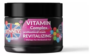 Ronney Ronney Vitamin Complex Revitalizing Maska rewitalizująca do włosów cienkich i osłabionych 300 ml - Maski do włosów - miniaturka - grafika 1