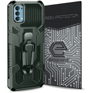 Etui i futerały do telefonów - Exoguard Predator + Szkło - Reno 5 4G/5G - Pancerne Case Obudowa Futerał - miniaturka - grafika 1