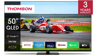 Telewizor Thomson 50QG7C14 50" QLED Pro 4K UHD 144Hz Google TV - Telewizory - miniaturka - grafika 1