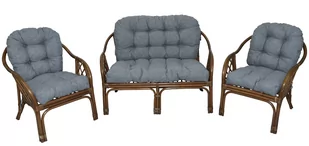 Poduszki Na Meble Rattanowe Komplet Sofa Fotele - Poduszki ogrodowe - miniaturka - grafika 1