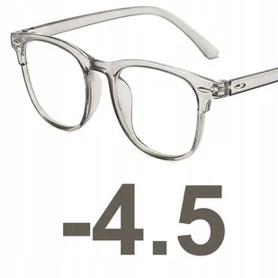 OKULARY KOREKCYJNE NERD nerdy retro MINUSY -4.5 - Okulary korekcyjne, oprawki, szkła - miniaturka - grafika 1