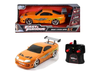 JADA FAST AND FURIOUS BRIAN'S TOYOTA SUPRA R/C 253206006 - Samochody i pojazdy dla dzieci - miniaturka - grafika 1