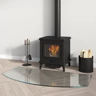 Akcesoria kominkowe - Panel kominkowy, szklany, 100x50 cm 324147 VIDAXL - miniaturka - grafika 1