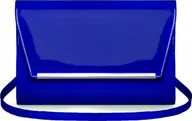 Torebki damskie - Solome KOBALTOWA KOPERTÓWKA TOREBKA DAMSKA SOLOME M10 LAKIER - miniaturka - grafika 1
