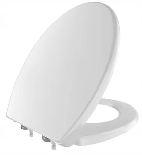 Deska sedesowa owalna biała wolnoopadająca z regulowanymi zawiasami toaleta - Zabawki interaktywne dla dzieci Deska sedesowa owalna biała wolnoopadająca z regulowanymi zawiasami toaleta - Zabawki interaktywne dla dzieci - miniaturka - grafika 1