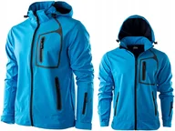 Kurtki męskie - Kurtka Softshell Hi-tec Nils Męska z Kapturem Wodoodporna Membrana 10000 M - miniaturka - grafika 1