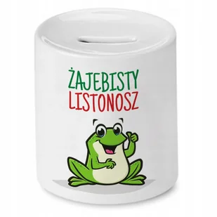 SKARBONKA DLA LISTONOSZA ŻAJEBISTY LISTONOSZ z Nadrukiem ze Zdjęciem - Skarbonki - miniaturka - grafika 1