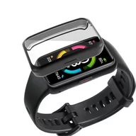 Akcesoria do smartwatchy - Etui Metalic Huawei Honor Band 6 Czarne - miniaturka - grafika 1