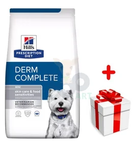 HILL'S PD Prescription Diet Canine Derm Complete Mini 1kg - Sucha karma dla psów - miniaturka - grafika 2