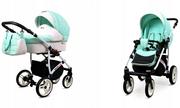 Wózki dziecięce - BabyLux WHITELUX 2w1 5904905103017 - miniaturka - grafika 1