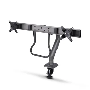 StarTech H2M1AS2-MONITOR-ARM uchwyt / stojak do monitorów 68,6 cm (27") Biurko Czarny - Uchwyty do monitorów - miniaturka - grafika 1