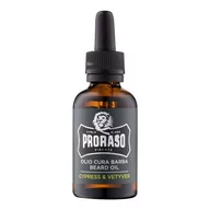 Kosmetyki i akcesoria do pielęgnacji brody - Proraso Proraso Beard Oil Cypress & Vetyver olejek do brody 30ml 9551 - miniaturka - grafika 1