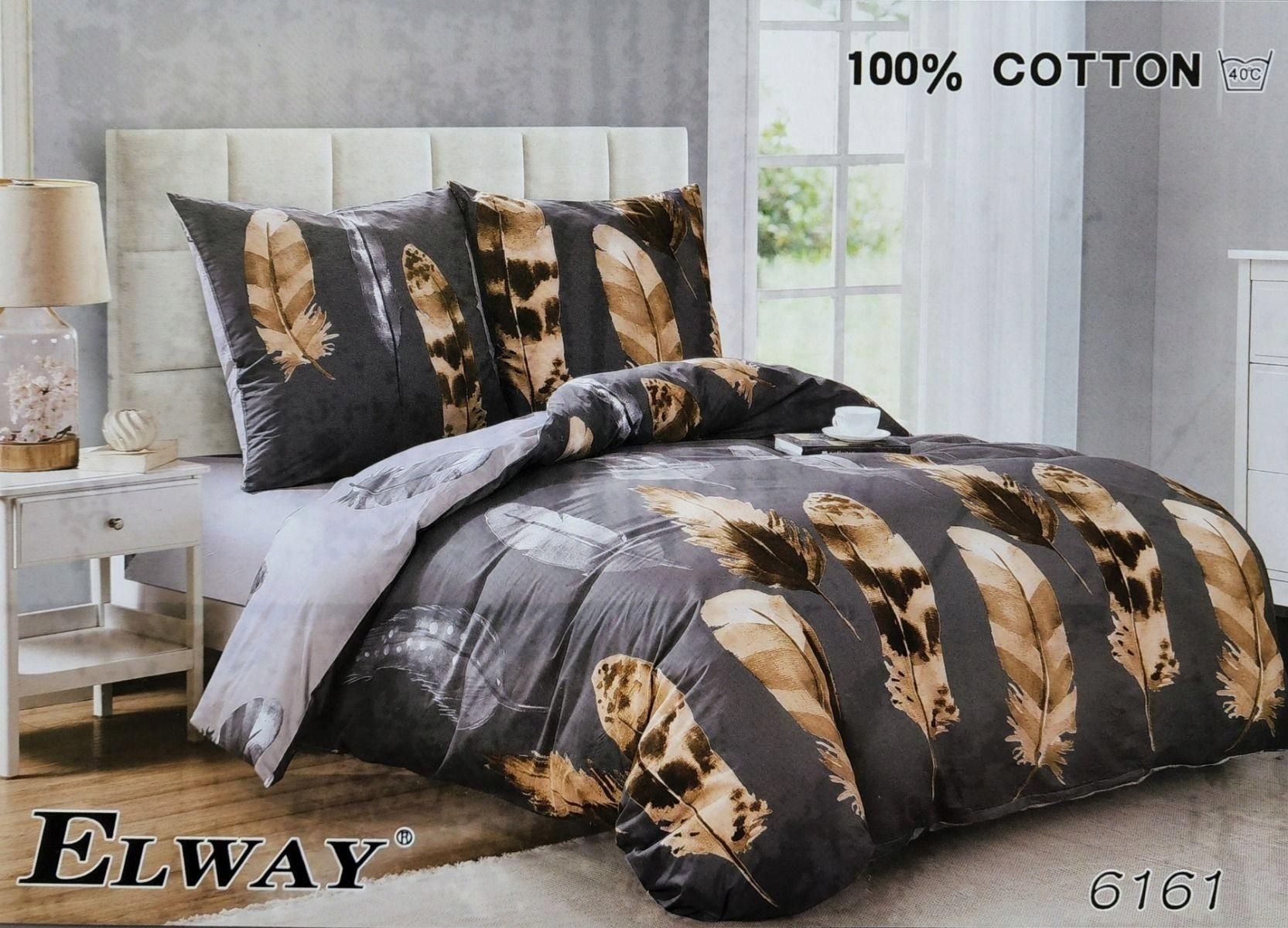 Pościel Dwustronna Bawełniana Elway 220/200 Pióra