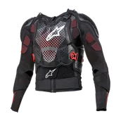 Akcesoria motocyklowe - Kurtka Ochronna Cross Alpinestars Bionic Tech V3 Czarny/Złamany Biały/CzerwonyM - miniaturka - grafika 1