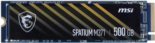 MSI SPATIUM M371 500 GB M.2 NVMe PCIe 3.0 3D NAND (TLC) (S78-440K160-P83) - Dyski SSD - miniaturka - grafika 1