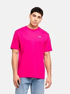 FILA Męski t-shirt Baku Tee, 40000 – Pink Peacock, XS - Koszulki męskie - miniaturka - grafika 1