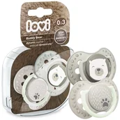 Smoczki uspokajające - LOVI SMOCZEK DYNAMICZNY ORTODONTYCZNY 2szt. 0-3 m - miniaturka - grafika 1