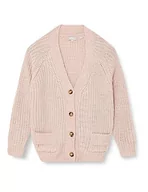 Swetry damskie - Sidona Damski kardigan 10430467, różowy vintage, XL/XXL, Vintage różowy, XL-XXL - miniaturka - grafika 1