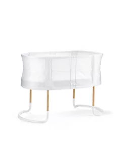 Baby Bjorn Łóżeczko dziecięce Baby Crib białe - Łóżeczka i kojce - miniaturka - grafika 1