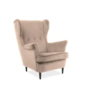 Fotele - ★KUPON 10% NA STRONIE★ Fotel LORD Signal Beżowy - miniaturka - grafika 1