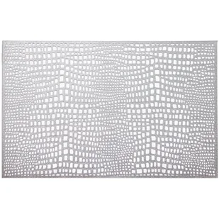 Podkładka AMBITION Glamour PVC/PS 30 x 45 cm Srebrny - Obrusy i serwetki - miniaturka - grafika 1