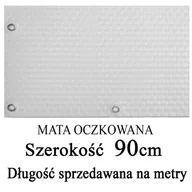 Parawany - Osłona balkonowa TECHNORATTAN oczkowana, biała, 0,9 m - miniaturka - grafika 1