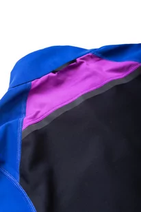 RONHILL Kurtka biegowa damska TECH GORE-TEX WINDSTOPPER JACKET black/cobalt - Kurtki i kamizelki sportowe damskie - miniaturka - grafika 4