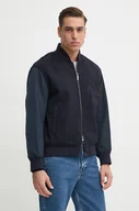 Kurtki męskie - Armani Exchange kurtka bomber męski kolor granatowy przejściowa oversize 6DZB32 ZN5PZ - miniaturka - grafika 1