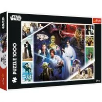 Trefl Puzzle 1000 elementów. Star Wars. W odległej galaktyce - Puzzle - miniaturka - grafika 1