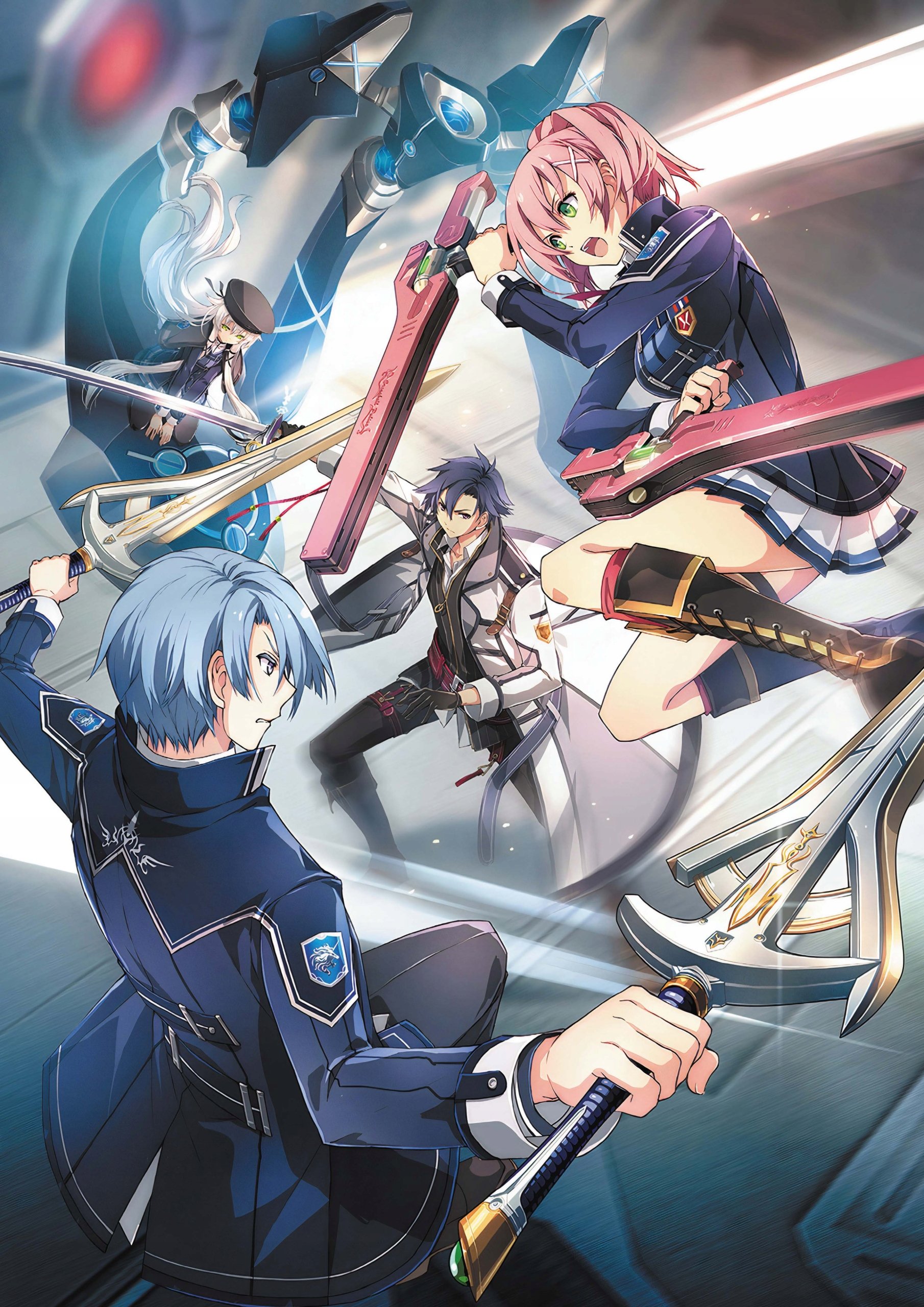 Plakat A3 anime gra The Legend of Heroes Sen no Kiseki