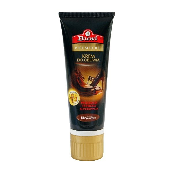 Krem do obuwia BUWI Premiere, brązowy, 75 ml