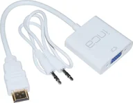 Złącza, przejściówki, adaptery - INCA Adapter IHTVJ-7TB HDMI > VGA St. + USB Audio, 1080P, retail - miniaturka - grafika 1