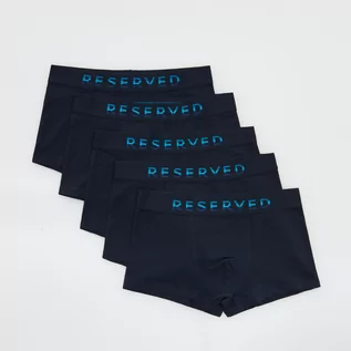 Majtki męskie - Classic Reserved Reserved - 5 pack bokserek Granatowy - grafika 1