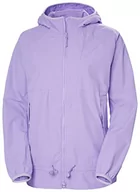 Kurtki damskie - Helly Hansen W Essence kurtka przeciwdeszczowa M wrzosowa - miniaturka - grafika 1