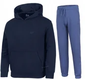 Dresy męskie - 4F OCIEPLANY CHĹOPIÄCY DRES KOMPLET BLUZA KANGURKA SPODNIE / rozm 158 - miniaturka - grafika 1