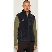 Kamizelki męskie - Napapijri Polarowy bezrękawnik Yupik | Regular Fit - miniaturka - grafika 1