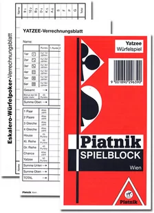 Piatnik bloczki do zapisu wyników do gry w kości - Akcesoria do gier planszowych - miniaturka - grafika 3