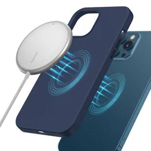 Baseus mini magnetyczna bezprzewodowa indukcyjna ładowarka Qi 15 W (kompatybilna z MagSafe do iPhone) niebieski (WXJK-H03) - Ładowarki do telefonów - miniaturka - grafika 16
