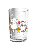 Zestawy naczyń dla dzieci - Emsa Szklanka z kolorowym nadrukiem - 0,2 l - miniaturka - grafika 1