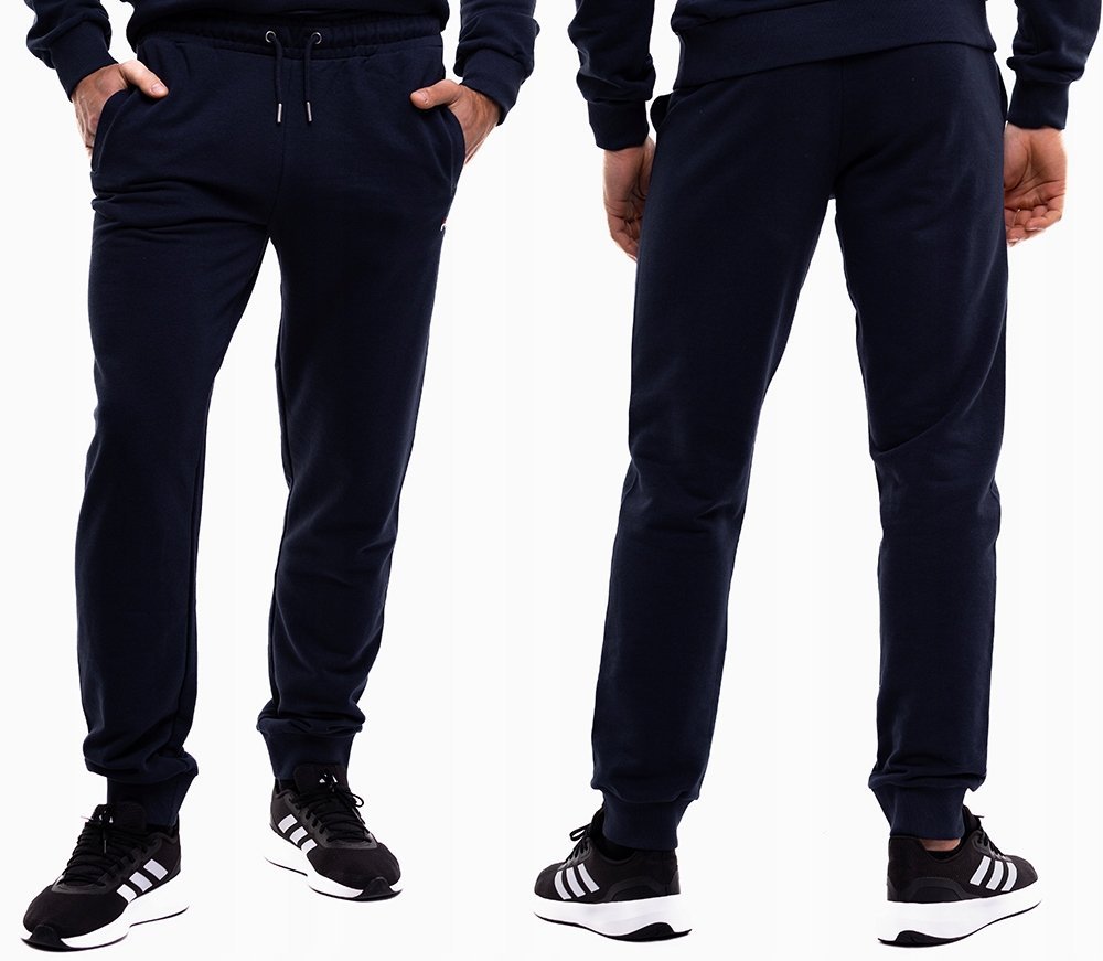Fila Spodnie męskie sportowe dresowe wygodne dresy bawełniane roz. L