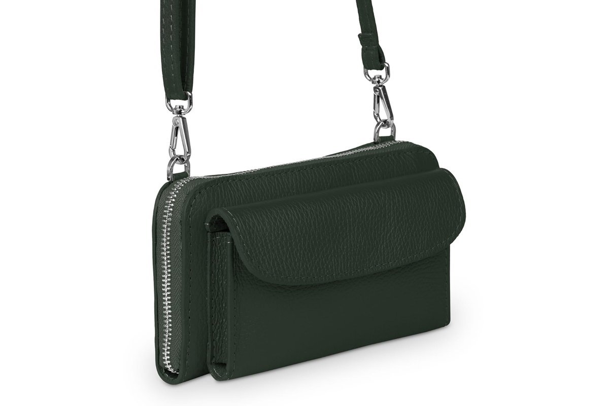 Torebka na telefon Skórzana Amico Butelkowa