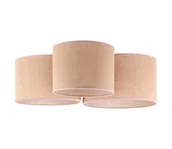 Lampy sufitowe - Duolla - Plafon ROLLER TRIO 3xE27/60W/230V beżowy - miniaturka - grafika 1