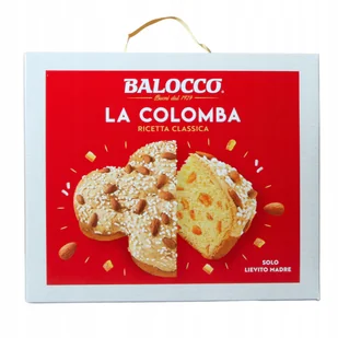 Babka drożdżowa Balocco Colomba Classica wielkanocna 750 Gr- Balocco - Szybkie dania obiadowe - miniaturka - grafika 1