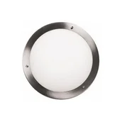 Lampy sufitowe - Candellux AQUILA LAMPA SUFITOWA PLAFON 18 1X40W G9 SATYNA NIKIEL IP44 (BŻ) 12-69955 - miniaturka - grafika 1