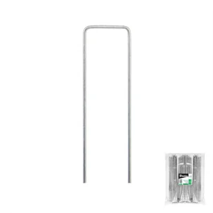 Szpilka metalowa galwanizowana w kształcie "U" - Agrowłókniny - miniaturka - grafika 1