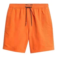 Kąpielówki męskie - Superdry premium haftowane kąpielówki 17'' - miniaturka - grafika 1